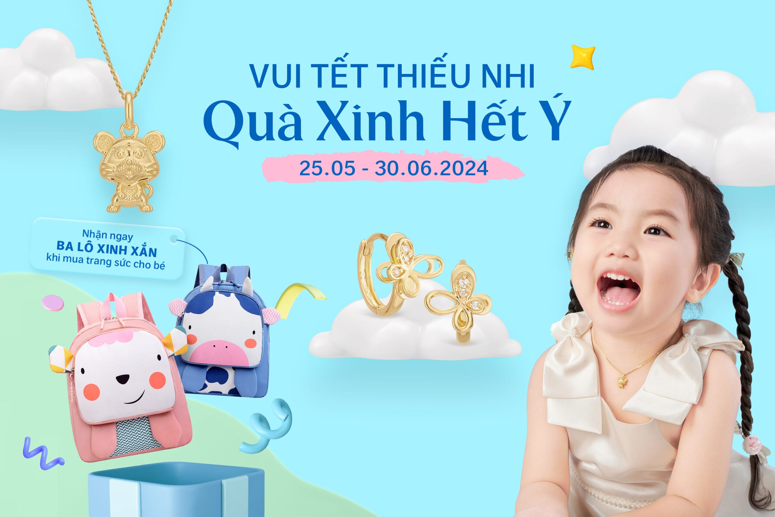 CHƯƠNG TRÌNH VUI TẾT THIẾU NHI – QUÀ XINH HẾT Ý