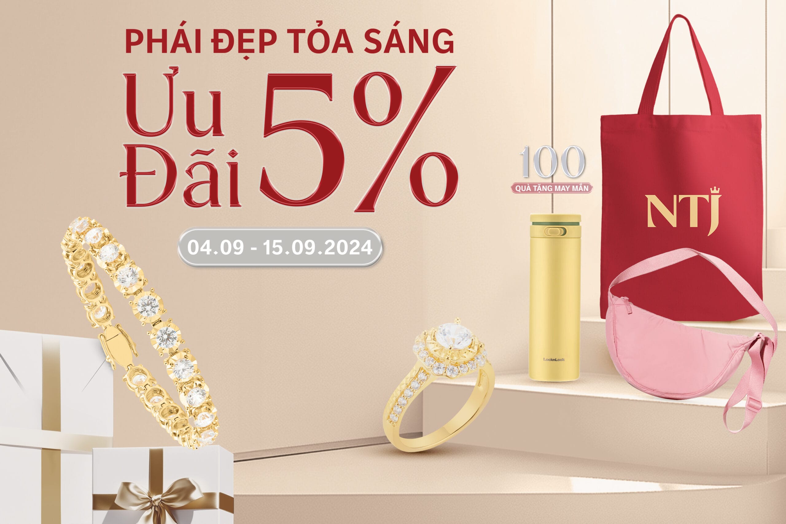 CHƯƠNG TRÌNH ƯU ĐÃI THÁNG 9 – PHÁI ĐẸP TOẢ SÁNG