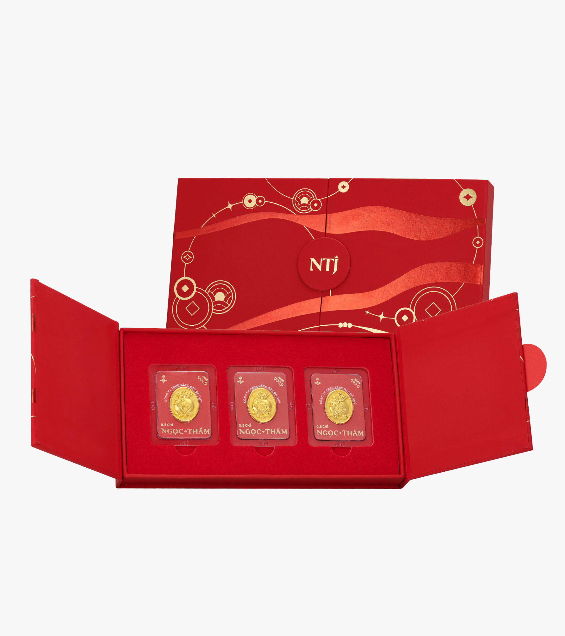 Đồng kim tiền Phong thủy Vàng 999.9 KPTVTBS0000U463