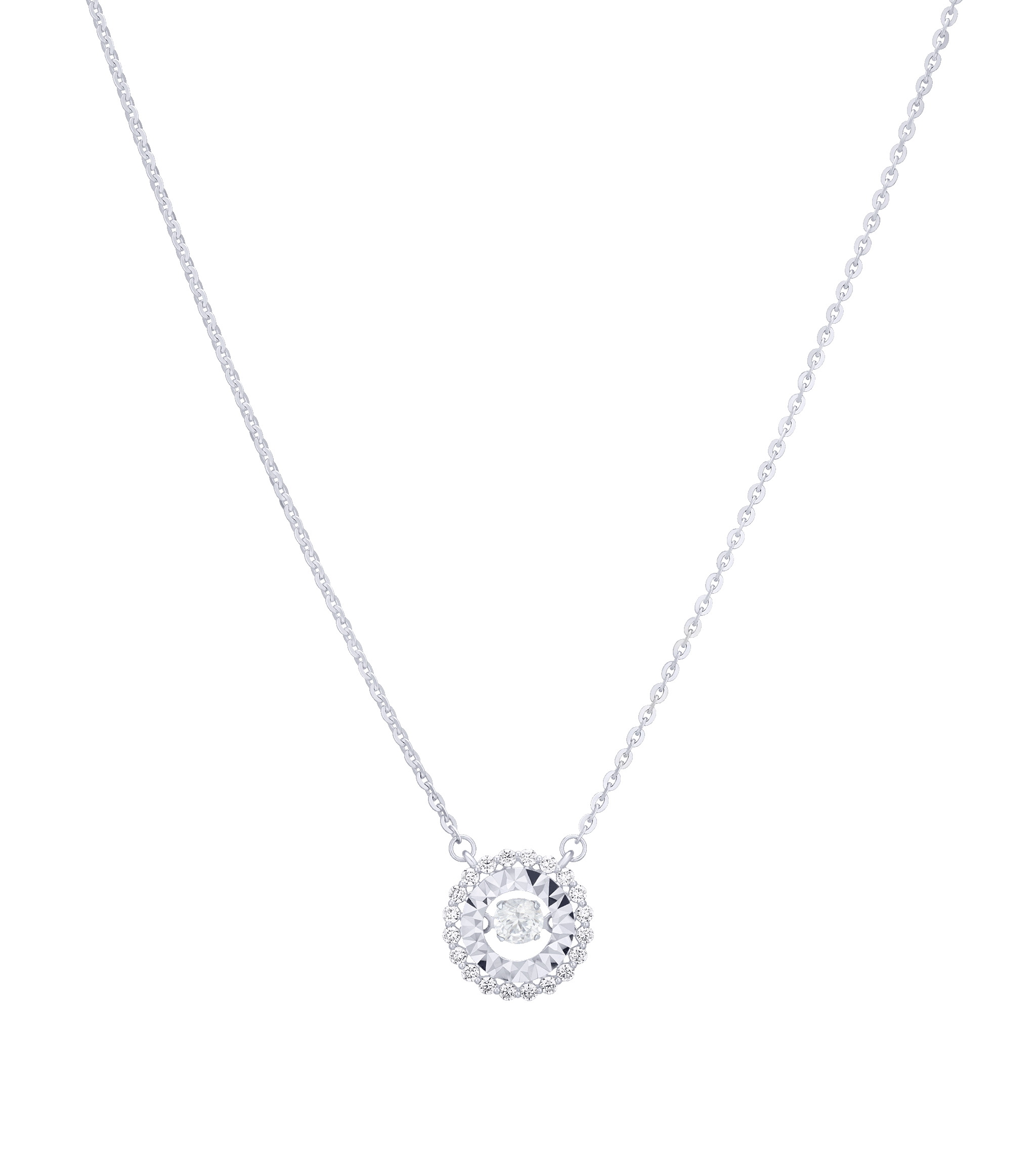 Dây chuyền Vàng trắng DVDRTTT0000U751