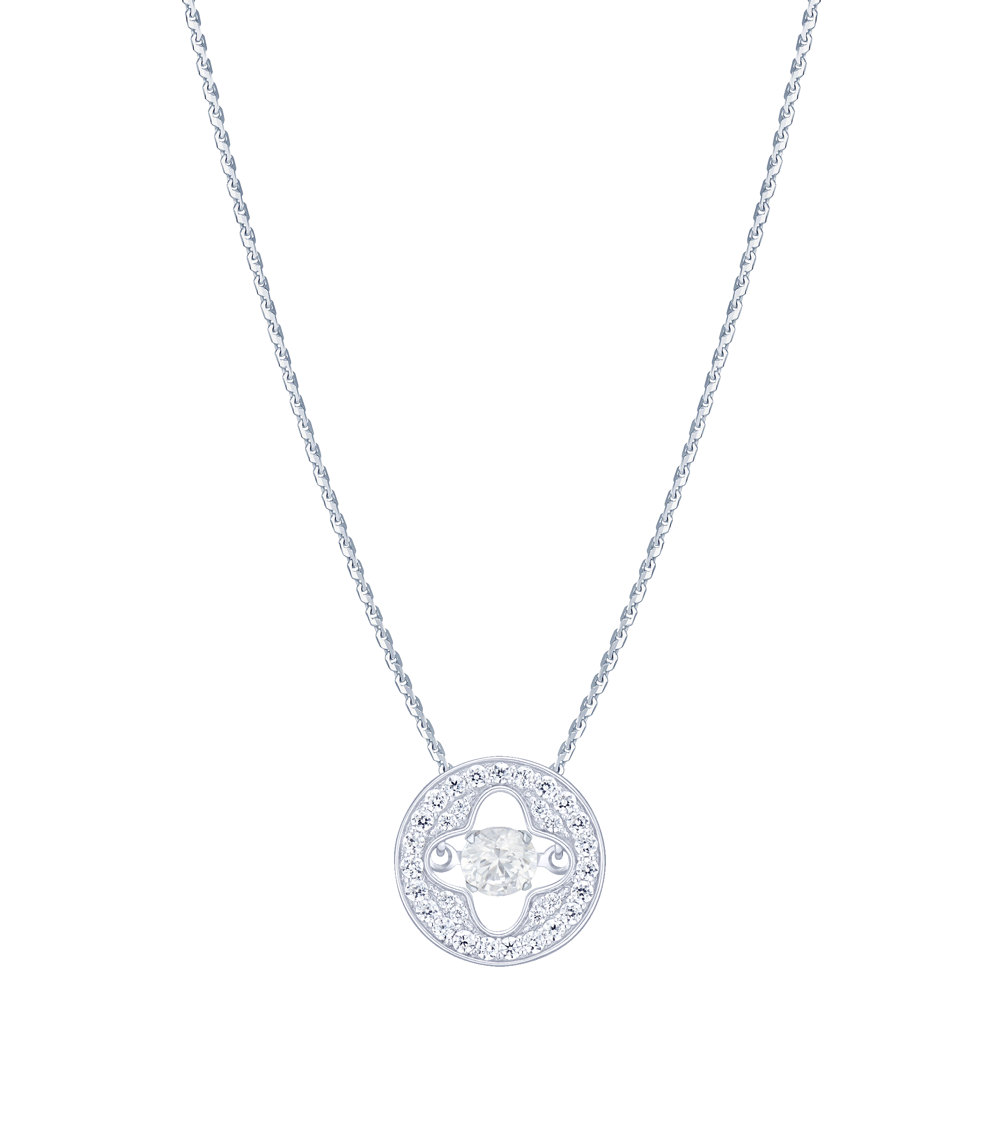 Mặt dây chuyền Vàng trắng DVMUTTT0000T979