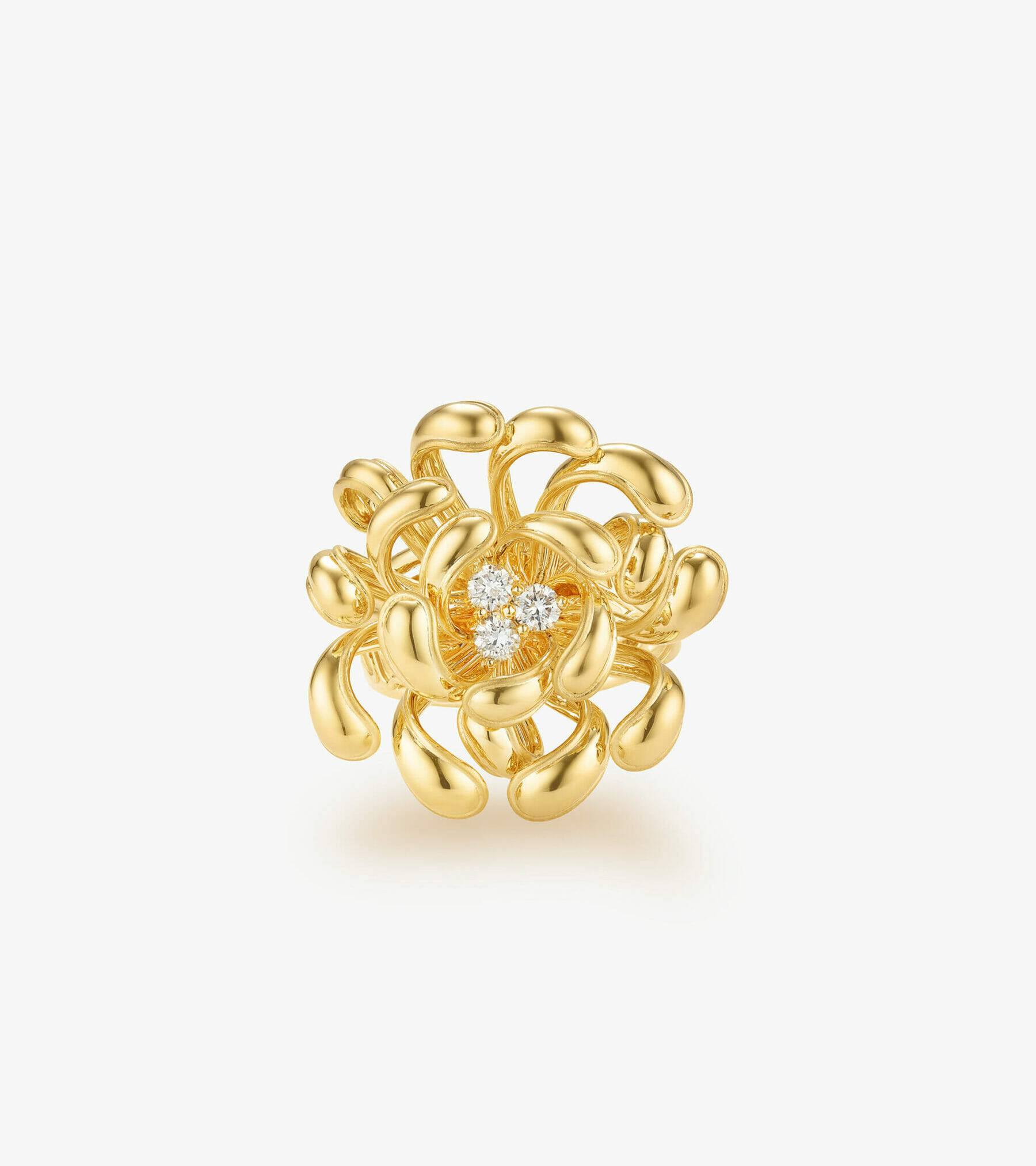 Nhẫn nữ Kim cương Vàng 18K DKNOTKV0000D089