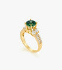 Nhẫn nữ Đá màu Swarovski Vàng 18K DWNOLVV0000I707