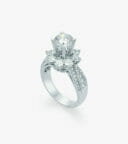 Vỏ nhẫn nữ Kim cương Vàng trắng DKNUTKC0000C823