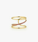 Nhẫn nữ Đá màu Swarovski Vàng 18K DWNUTVV0000P384