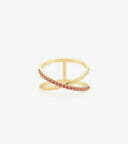Nhẫn nữ Đá màu Swarovski Vàng 18K DWNUTVV0000E070