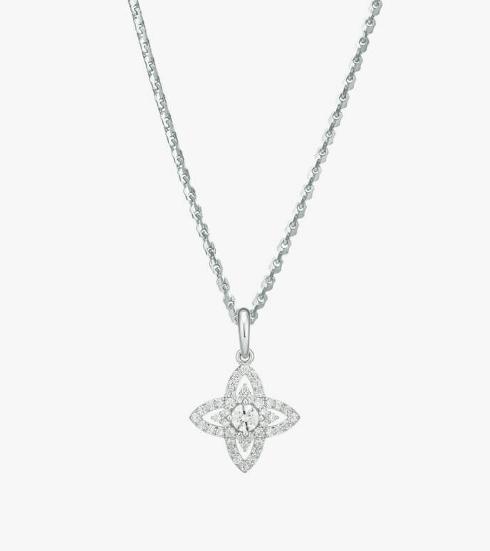 Mặt dây chuyền Vàng trắng DVMOTTT0000P703