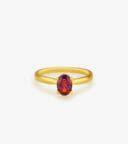 Nhẫn nữ Đá màu Swarovski Vàng 24K DWNUHTA0000B034