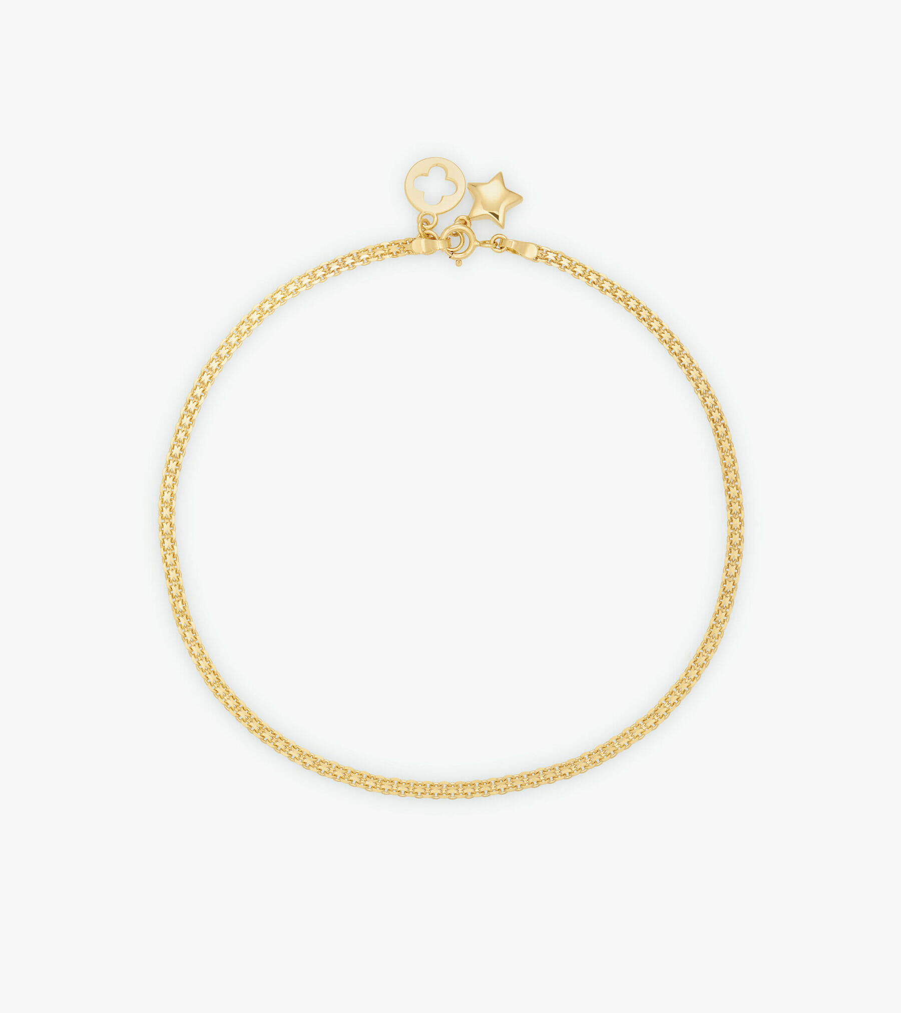 Lắc Chân Vàng 18K Dvlctvv0000P792 - Ngọc Thẩm Jewelry – Trang Sức Vàng Bạc  Đá Quý Cao Cấp