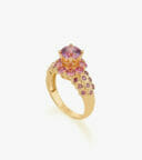 Nhẫn nữ Đá màu Swarovski Vàng 18K DWNOHVV0000J455