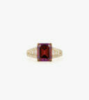Nhẫn nữ Đá màu Swarovski Vàng 18K DWNUHVV0000M777