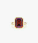 Nhẫn nữ Đá màu Swarovski Vàng 18K DWNUHVV0000M784