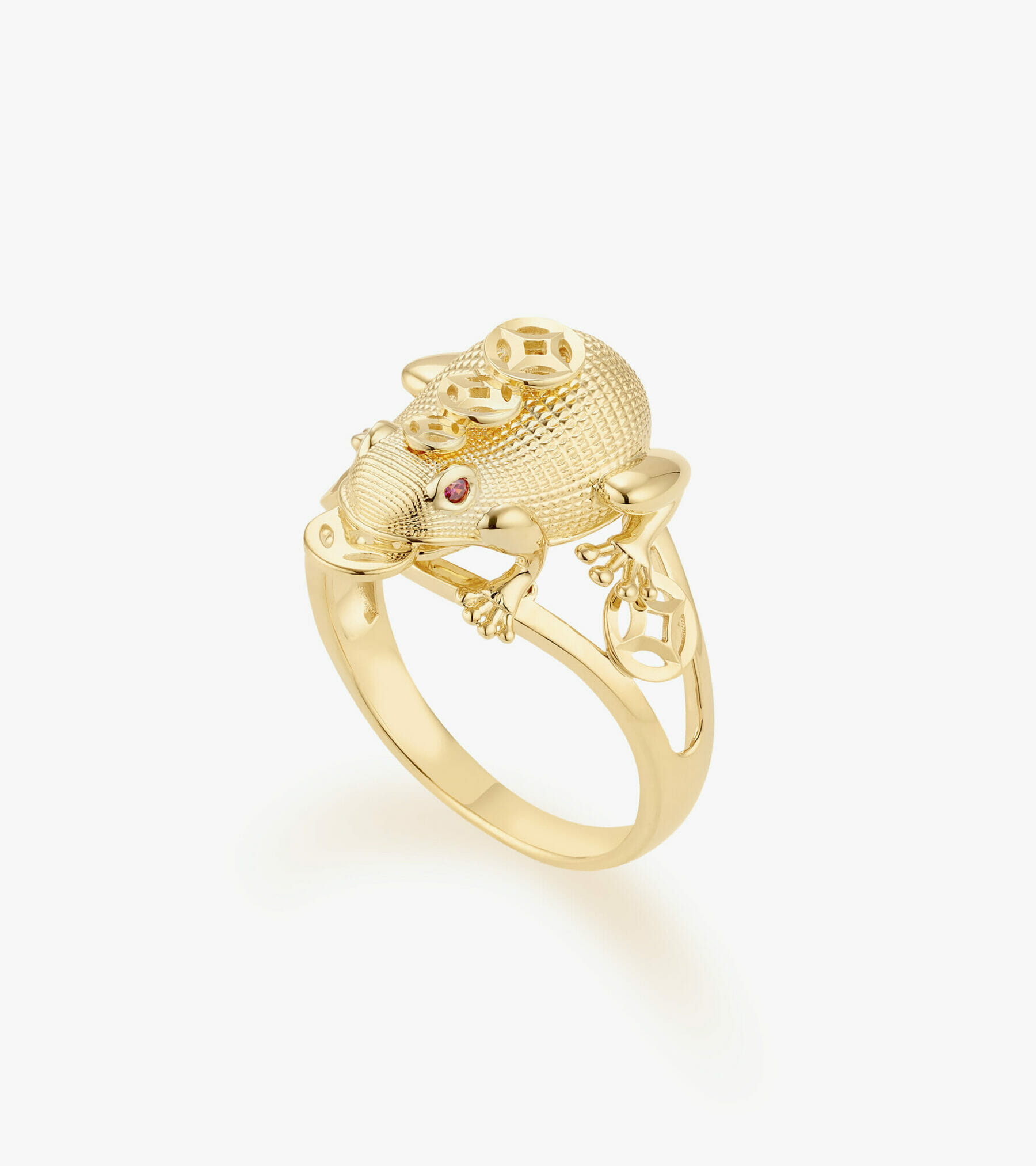 Nhẫn nữ Đá màu Swarovski Vàng 18K DWNUTVV0000D851