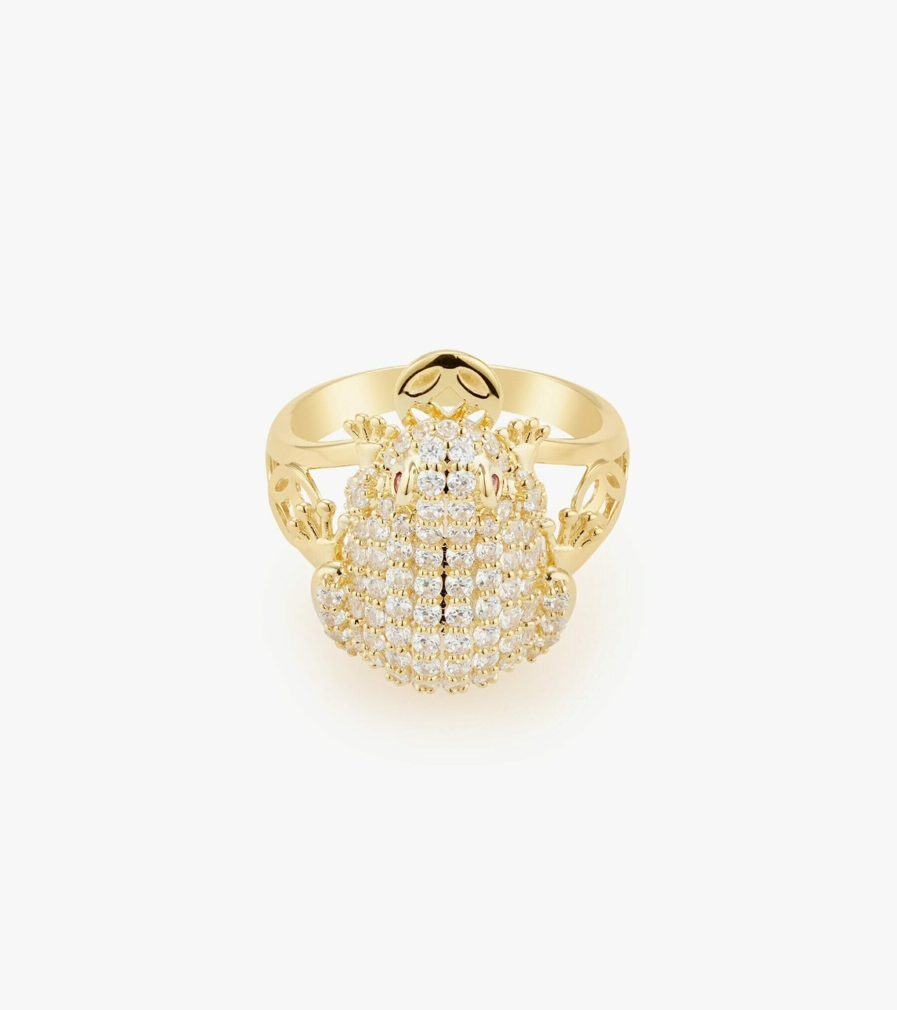 Nhẫn nữ Đá màu Swarovski Vàng 18K DWNUTVV0000D901