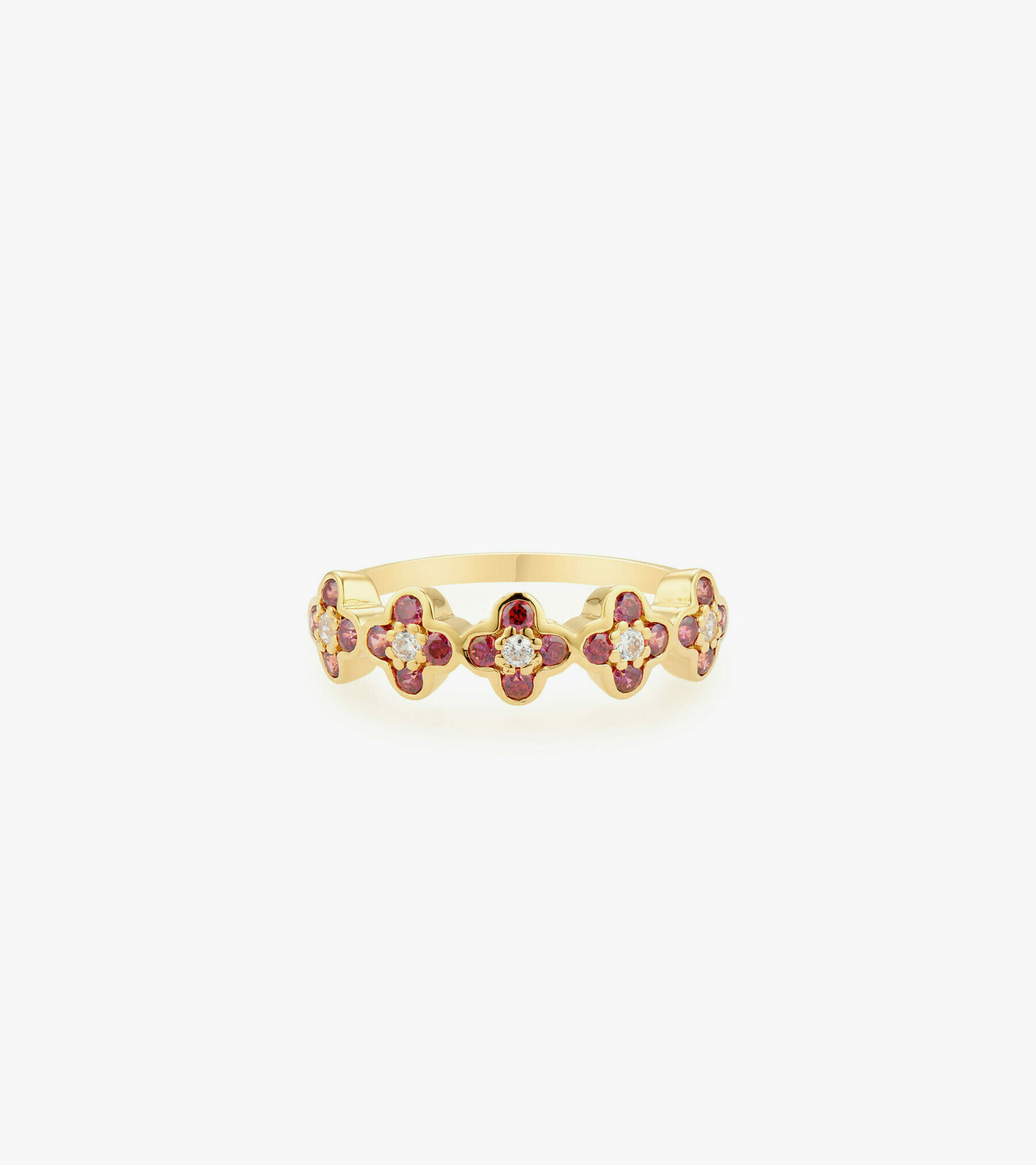 Nhẫn nữ Đá màu Swarovski Vàng 18K DWNUTVV0000E049