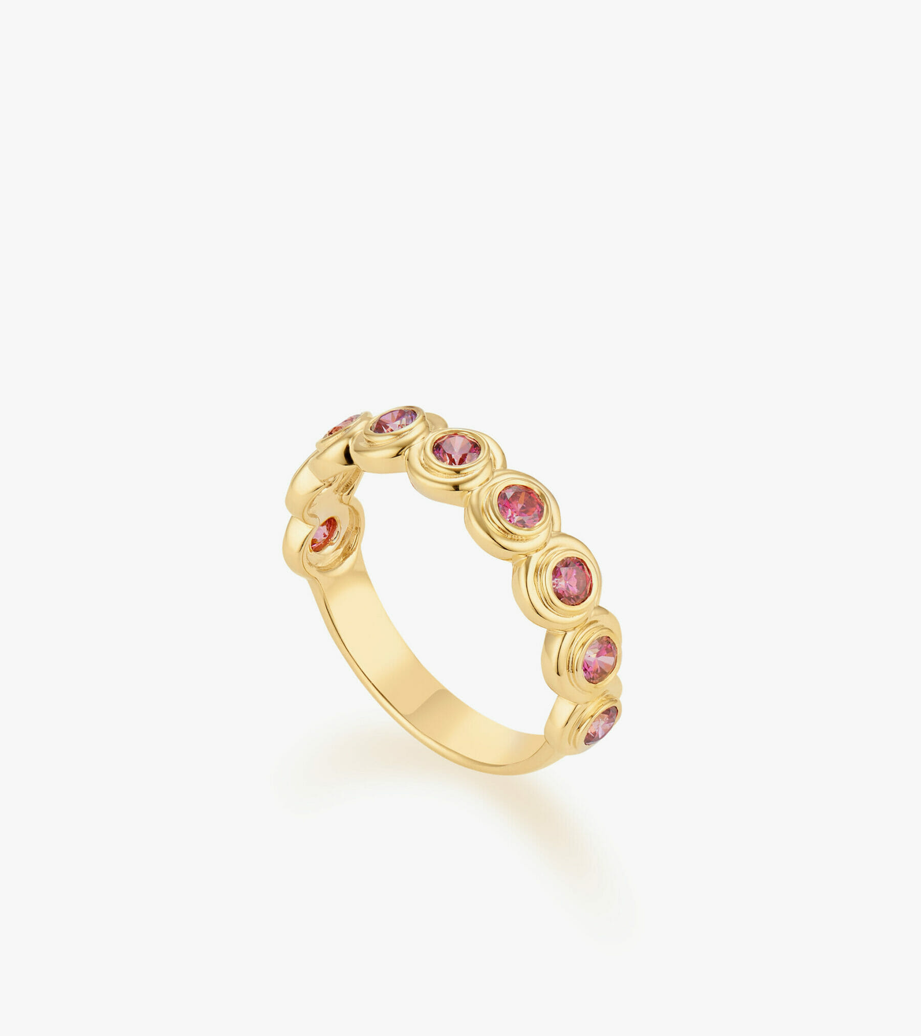 Nhẫn nữ Đá màu Swarovski Vàng 18K DWNUTVV0000P594
