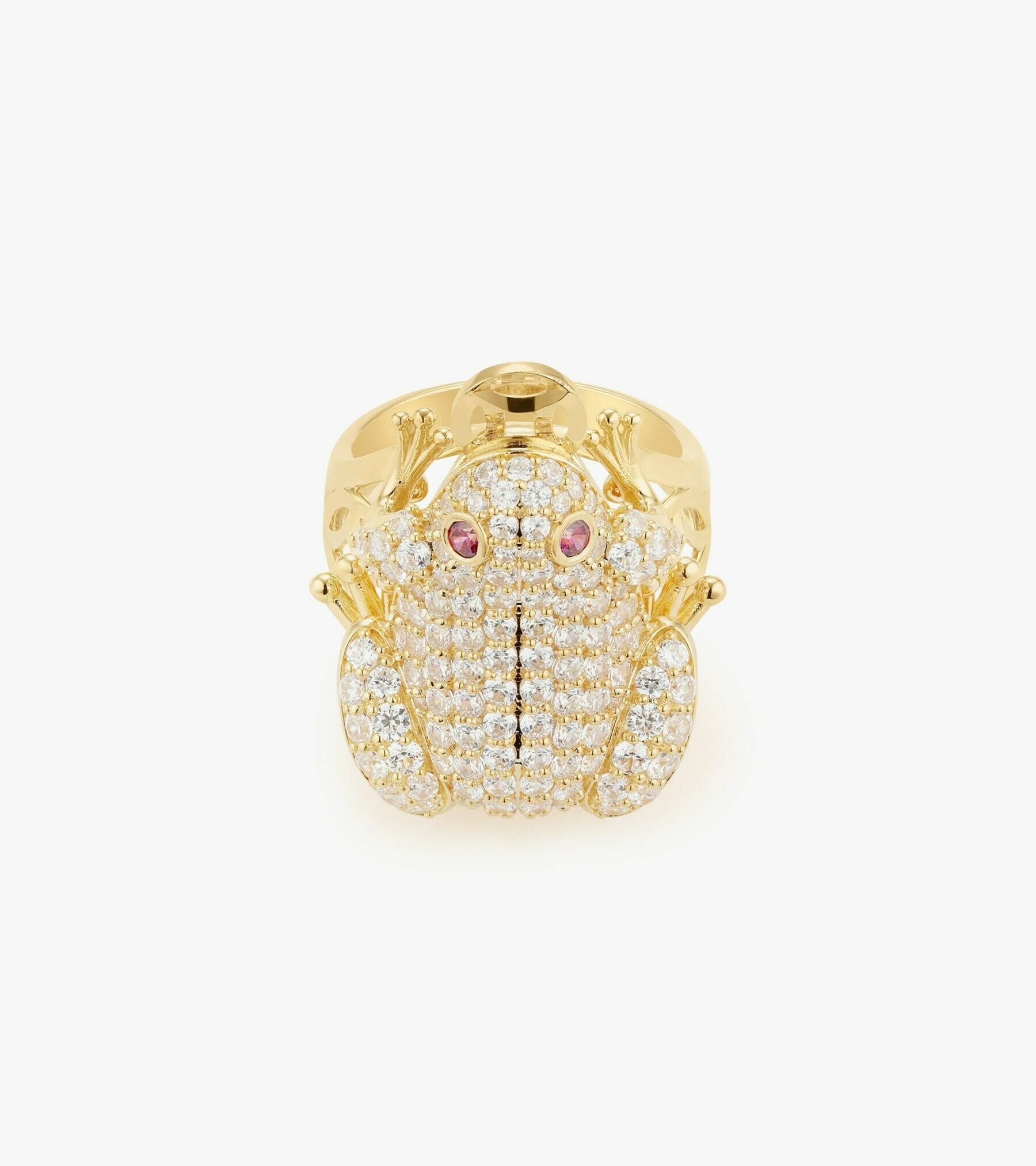 Nhẫn nữ Đá màu Swarovski Vàng 18K DWNUTVV0100D901