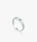 Vỏ nhẫn cưới Kim cương Vàng trắng DKNCTKC0100C417
