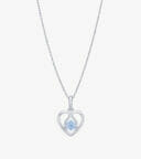 Mặt dây chuyền Đá màu Swarovski Vàng trắng DWMUTTT0000Q701