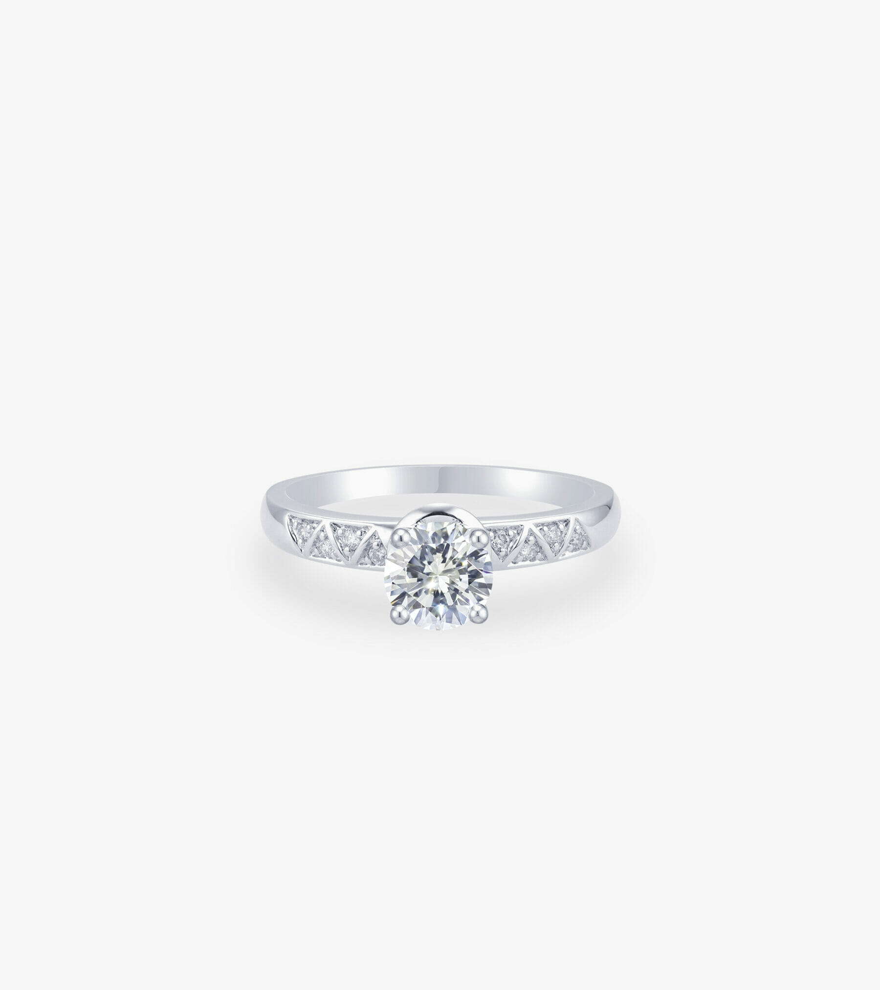 Vỏ nhẫn nữ Kim cương Vàng trắng DKNUTKC0000Q366