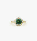 Nhẫn nữ Đá màu Swarovski Vàng 18K DWNOLVV0000R576