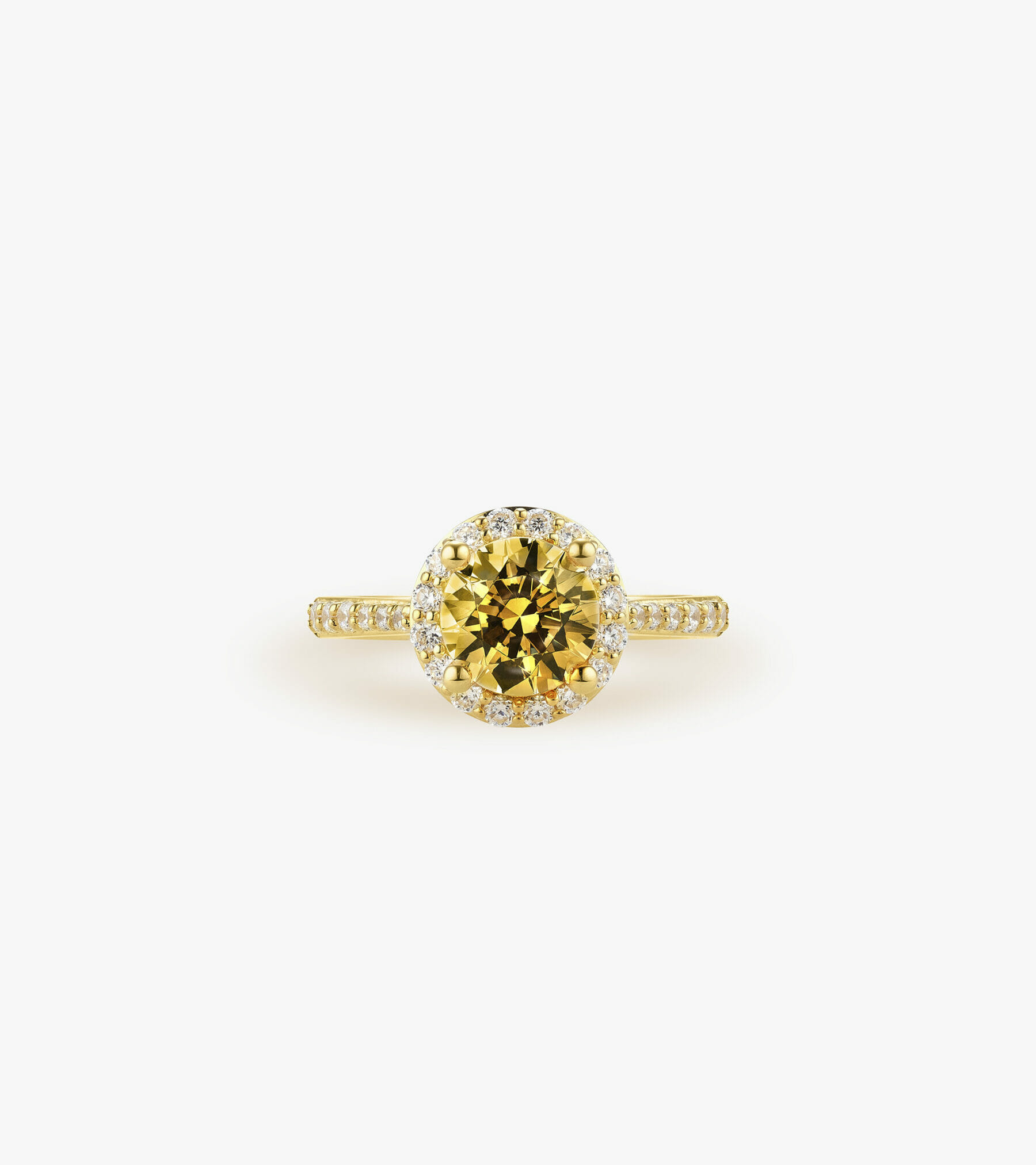 Nhẫn nữ Đá màu Swarovski Vàng 18K DWNOVVV0000R480