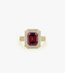 Nhẫn nữ Đá màu Swarovski Vàng 18K DWNOHVV0000R580