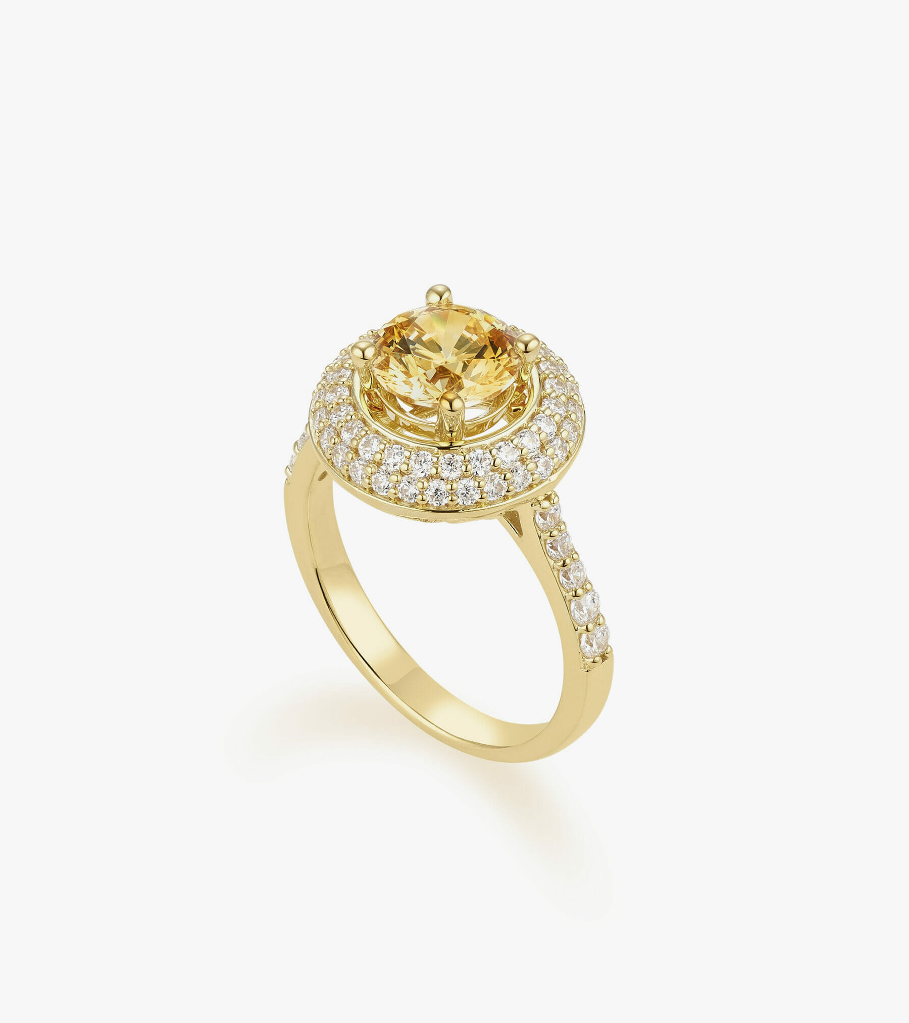 Nhẫn nữ Đá màu Swarovski Vàng 18K DWNURVV0000R670