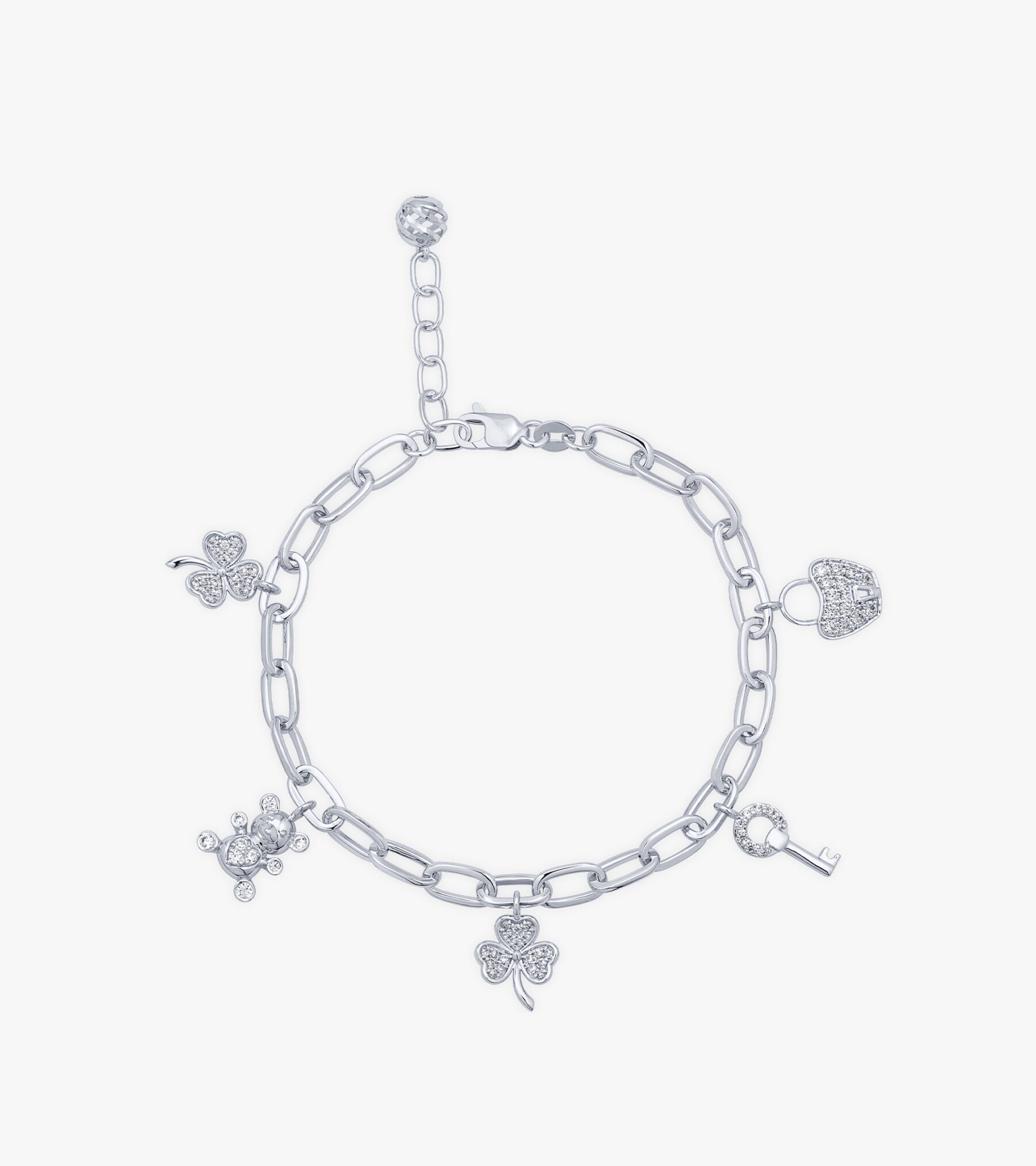 Lắc tay Vàng trắng DVLTTTT0000R892