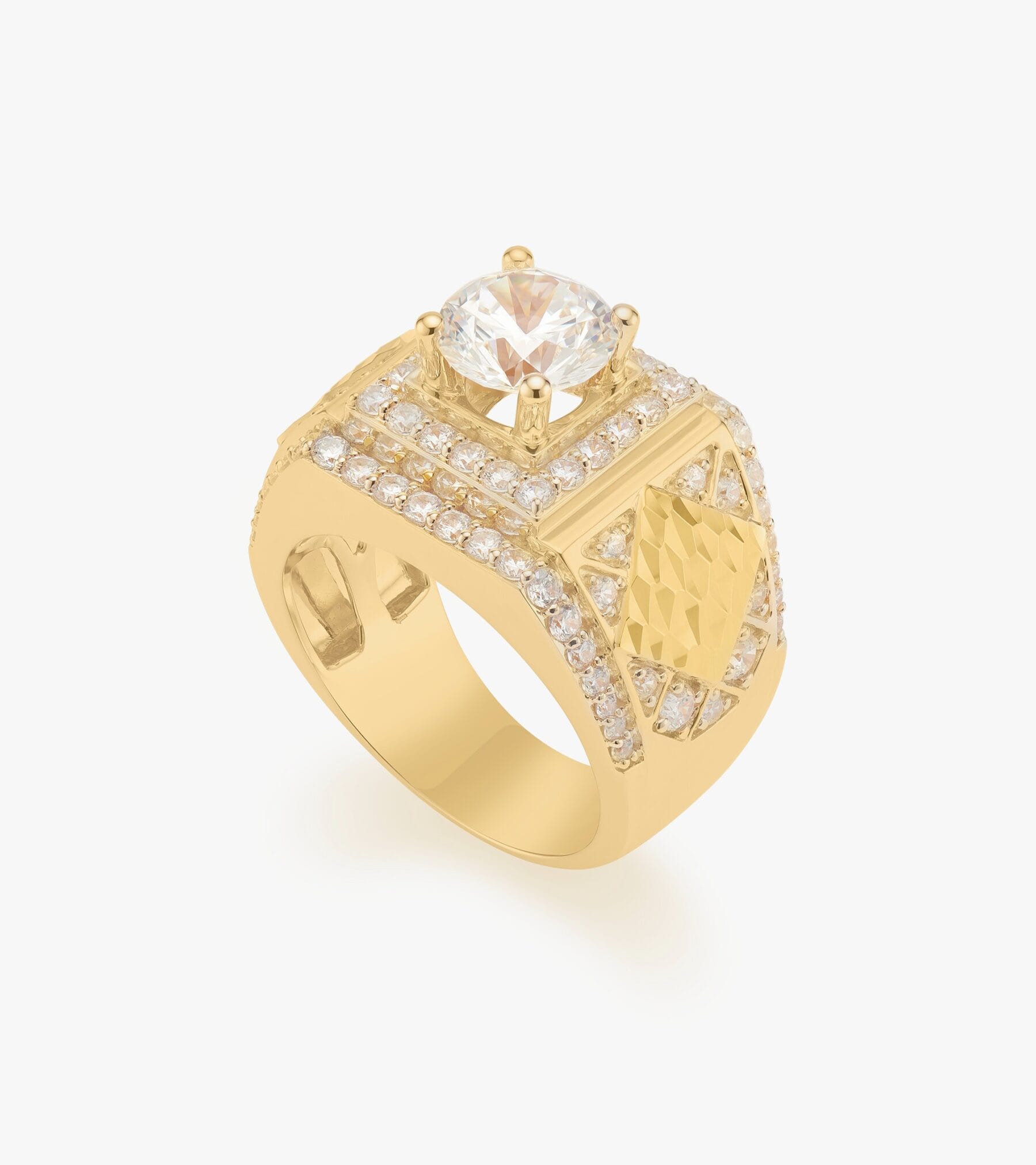 Nhẫn nam Vàng 18K DVNATVV0101S363