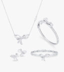 Bộ trang sức Vàng trắng BTS0027