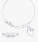 Bộ trang sức Vàng trắng BTS0029