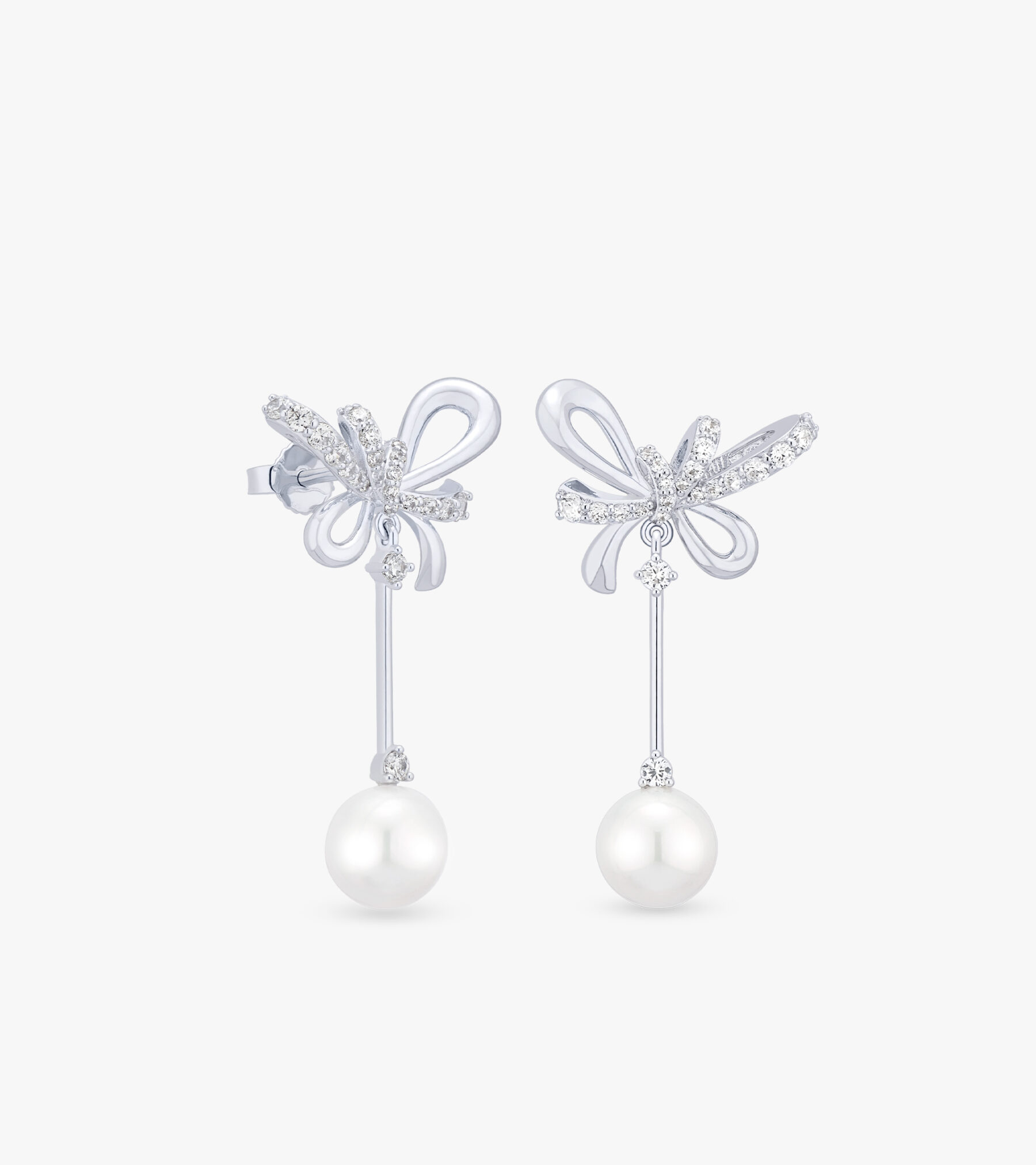 Bông tai Ngọc trai Vàng trắng DNBTTTT0000V181