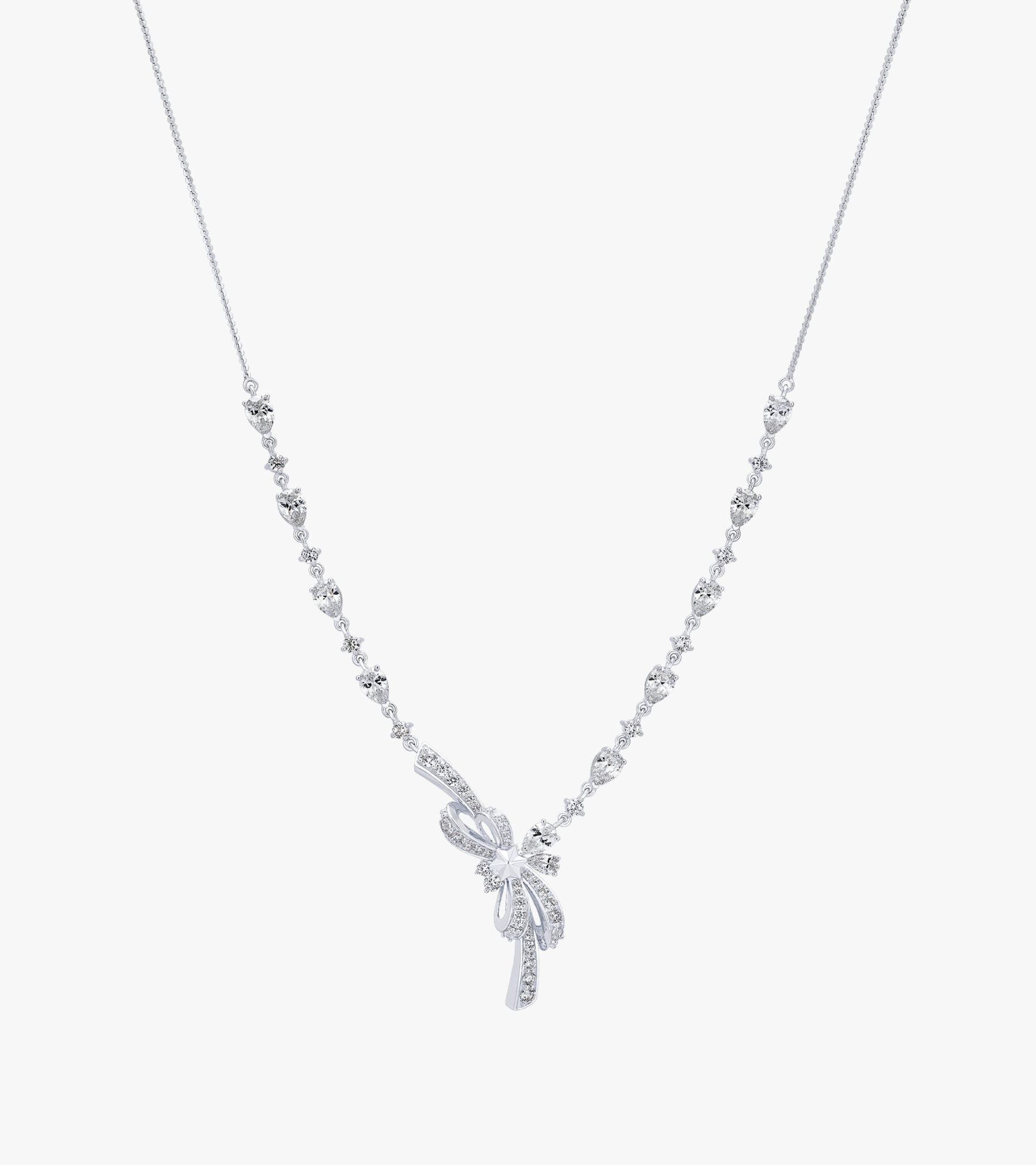 Dây chuyền Vàng trắng DVDRTTT0000V184