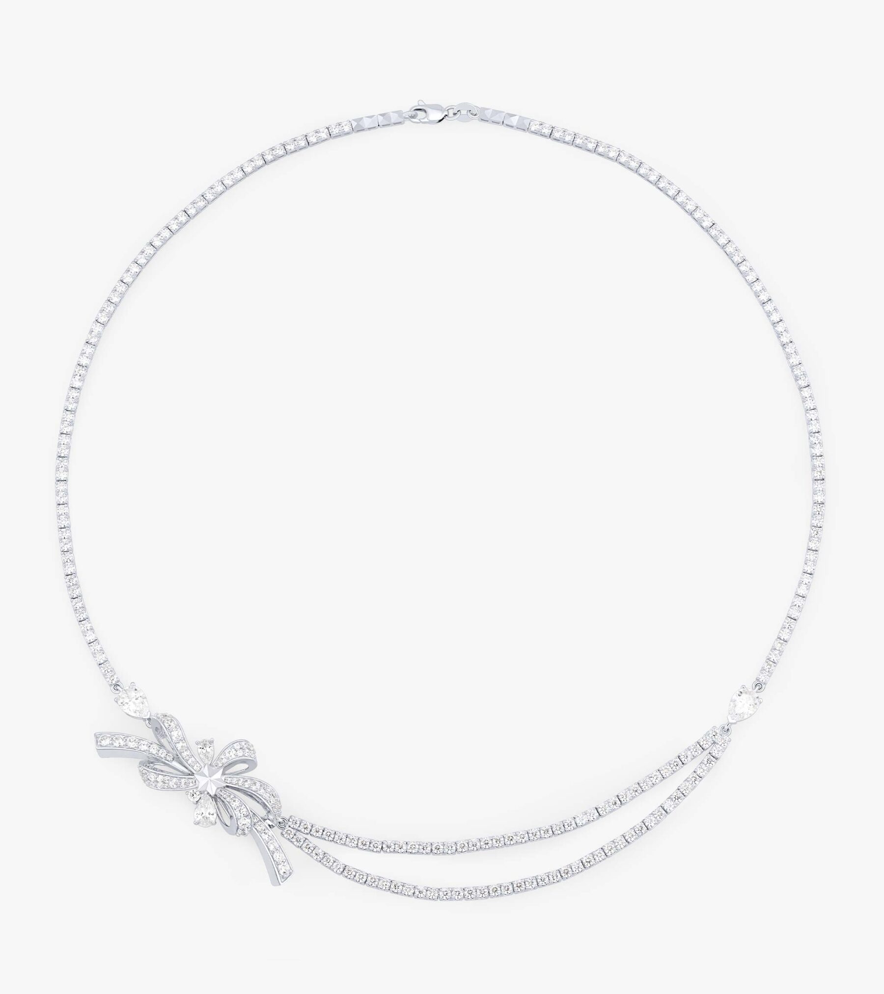 Bộ trang sức Vàng trắng BTS0029