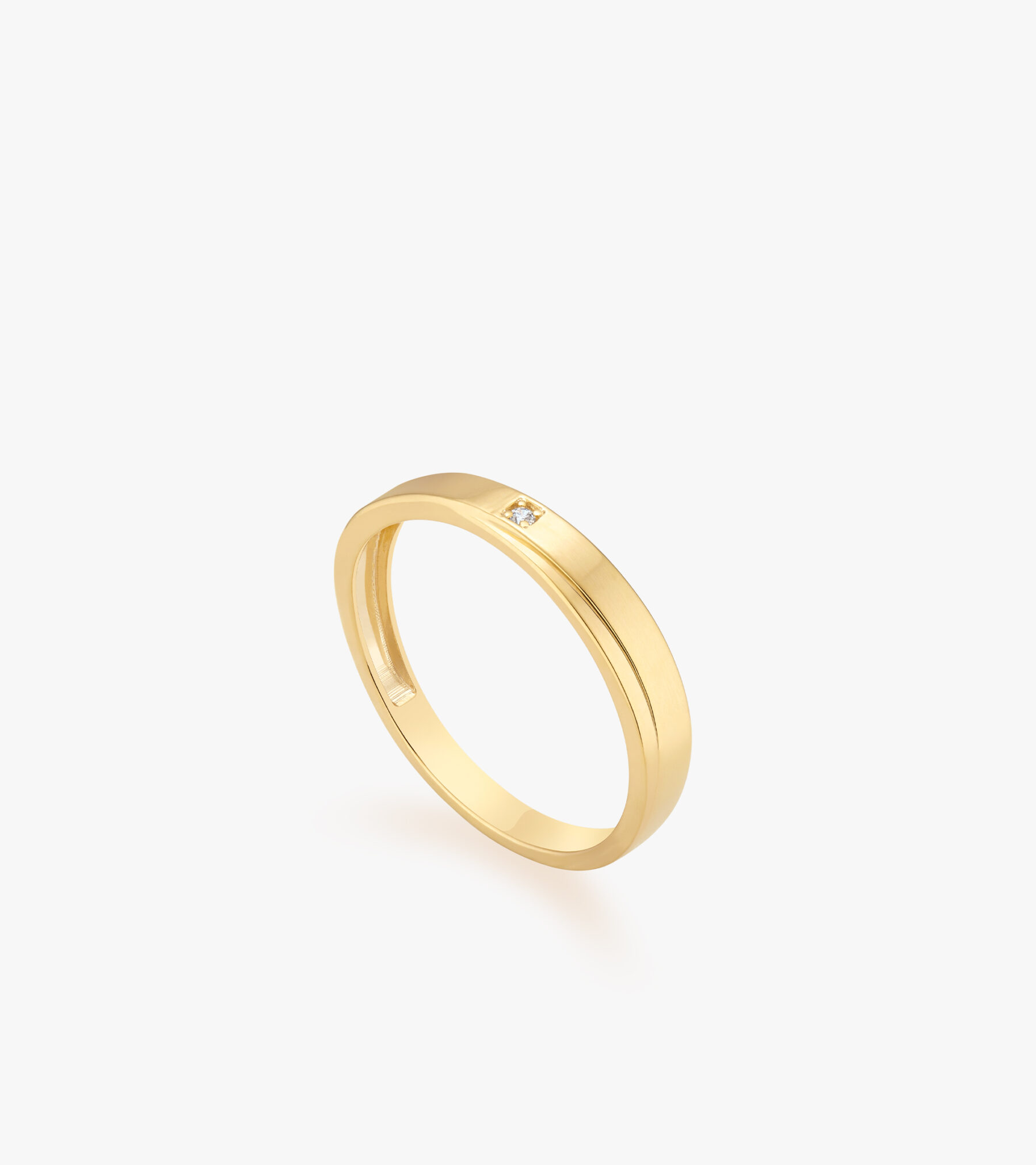 Nhẫn cưới Vàng 18K DVNCTVV0002I490