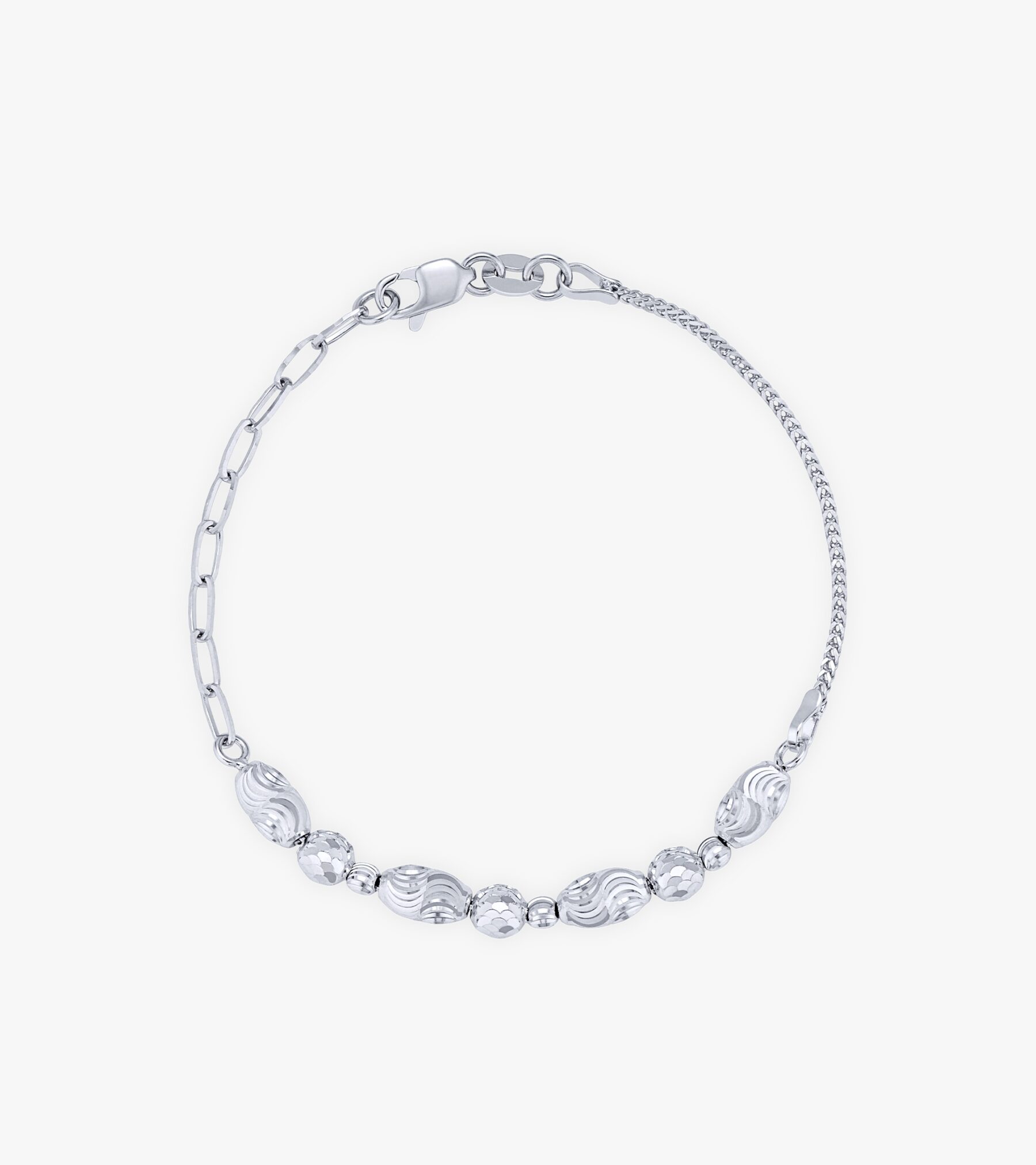 Lắc tay Vàng trắng KVLATTT0000U792