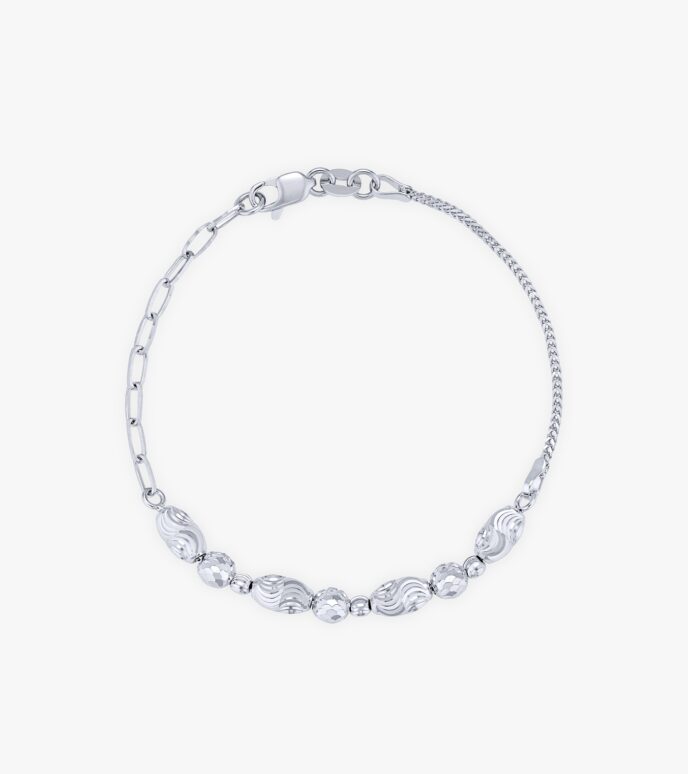 Lắc tay Vàng trắng KVLATTT0000U792