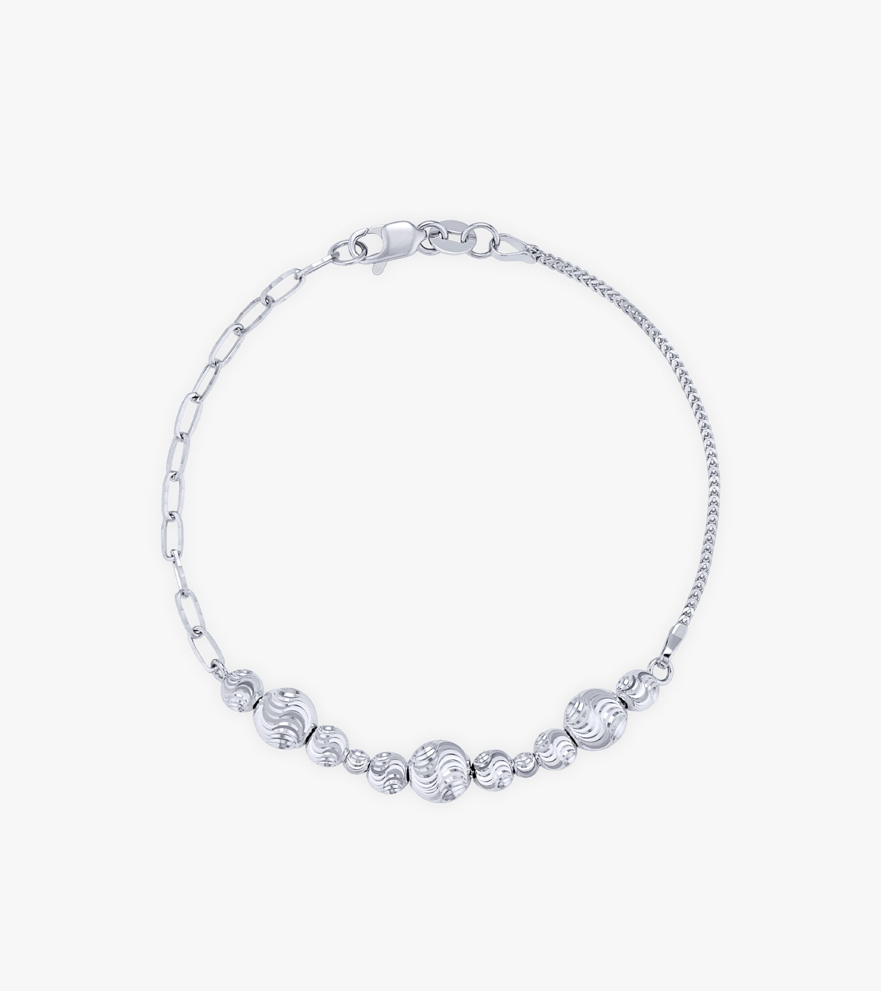 Lắc tay Vàng trắng KVLATTT0000U797