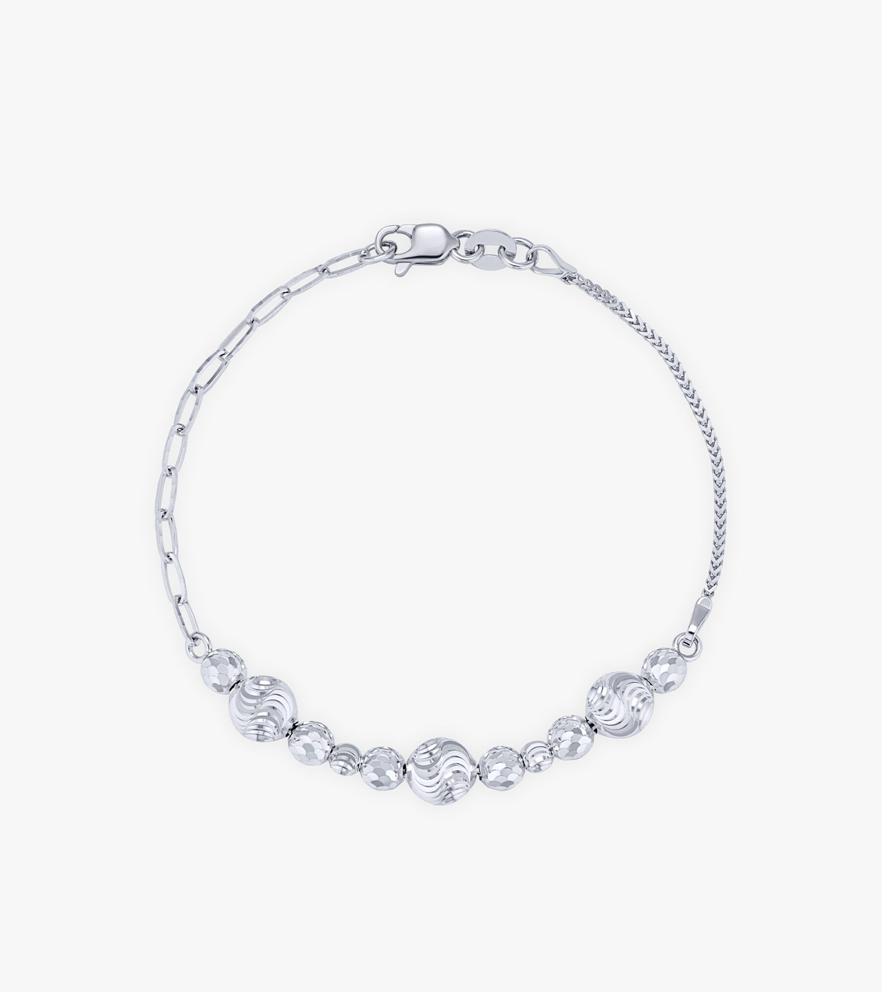 Lắc tay Vàng trắng KVLATTT0000U803