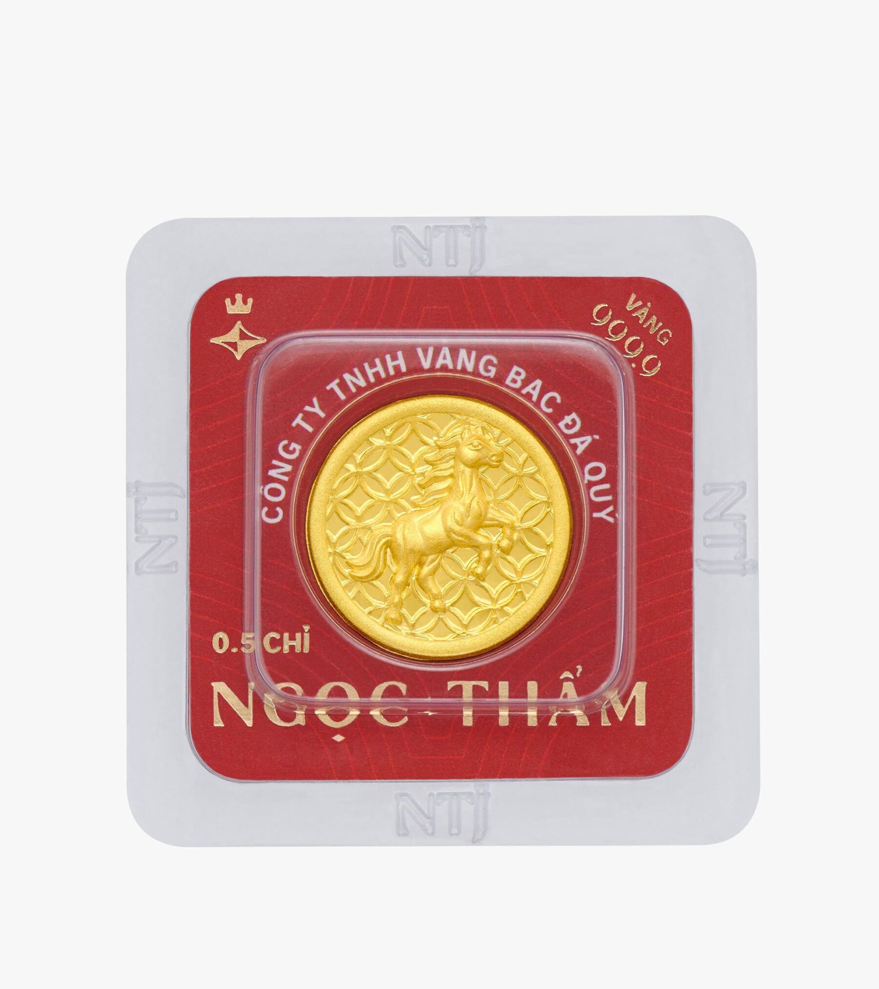 Đồng kim tiền Phong thuỷ Vàng 999.9 KPTVTBS0000V667