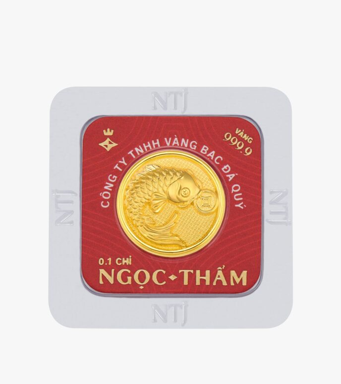 Đồng kim tiền Phong thuỷ Vàng 999.9 KPTVTBS0000V701