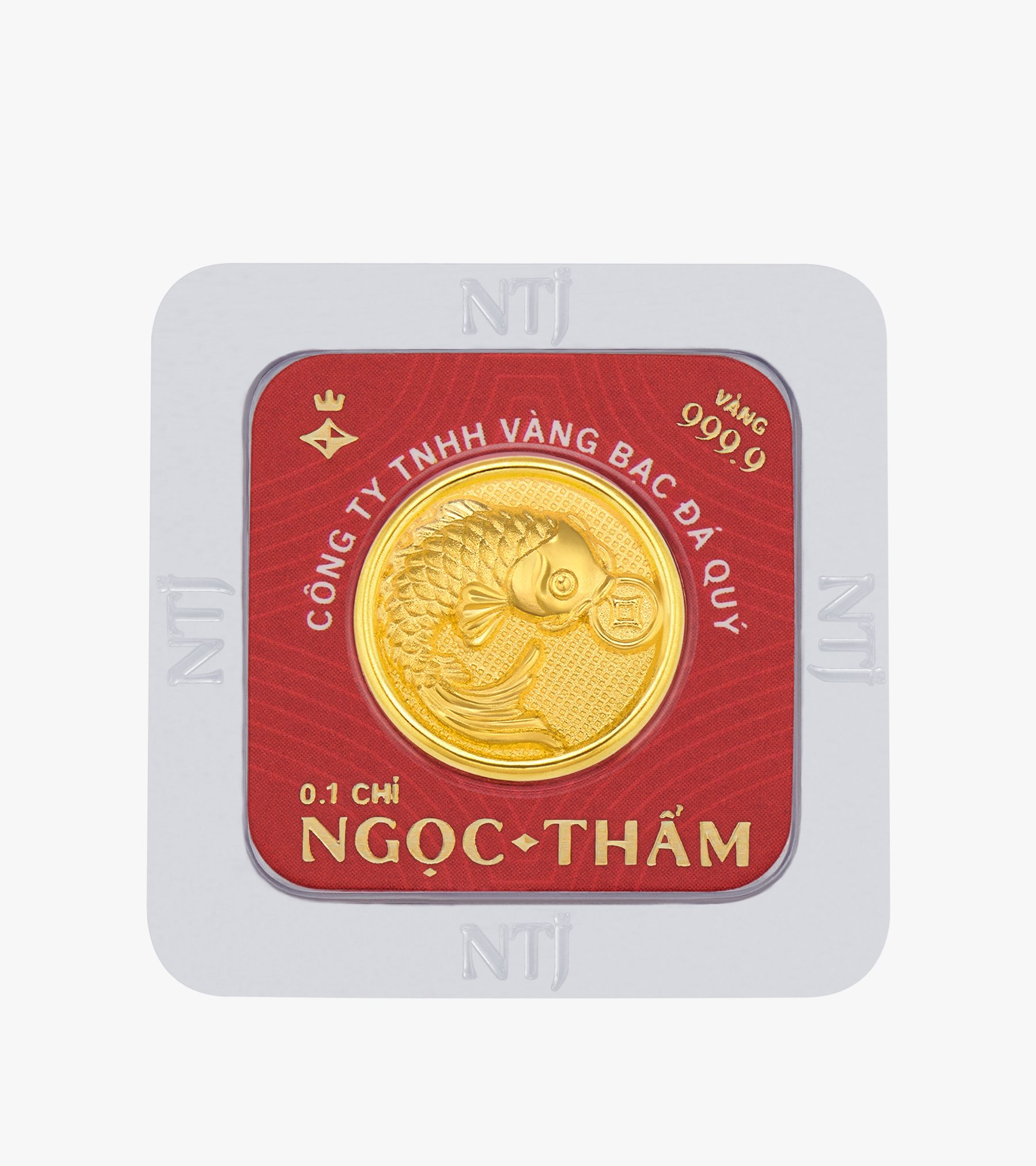 Đồng kim tiền Phong thuỷ Vàng 999.9 KPTVTBS0000V701