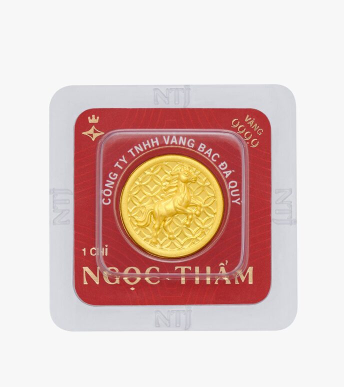 Đồng kim tiền Phong thuỷ Vàng 999.9 KPTVTBS0001V667