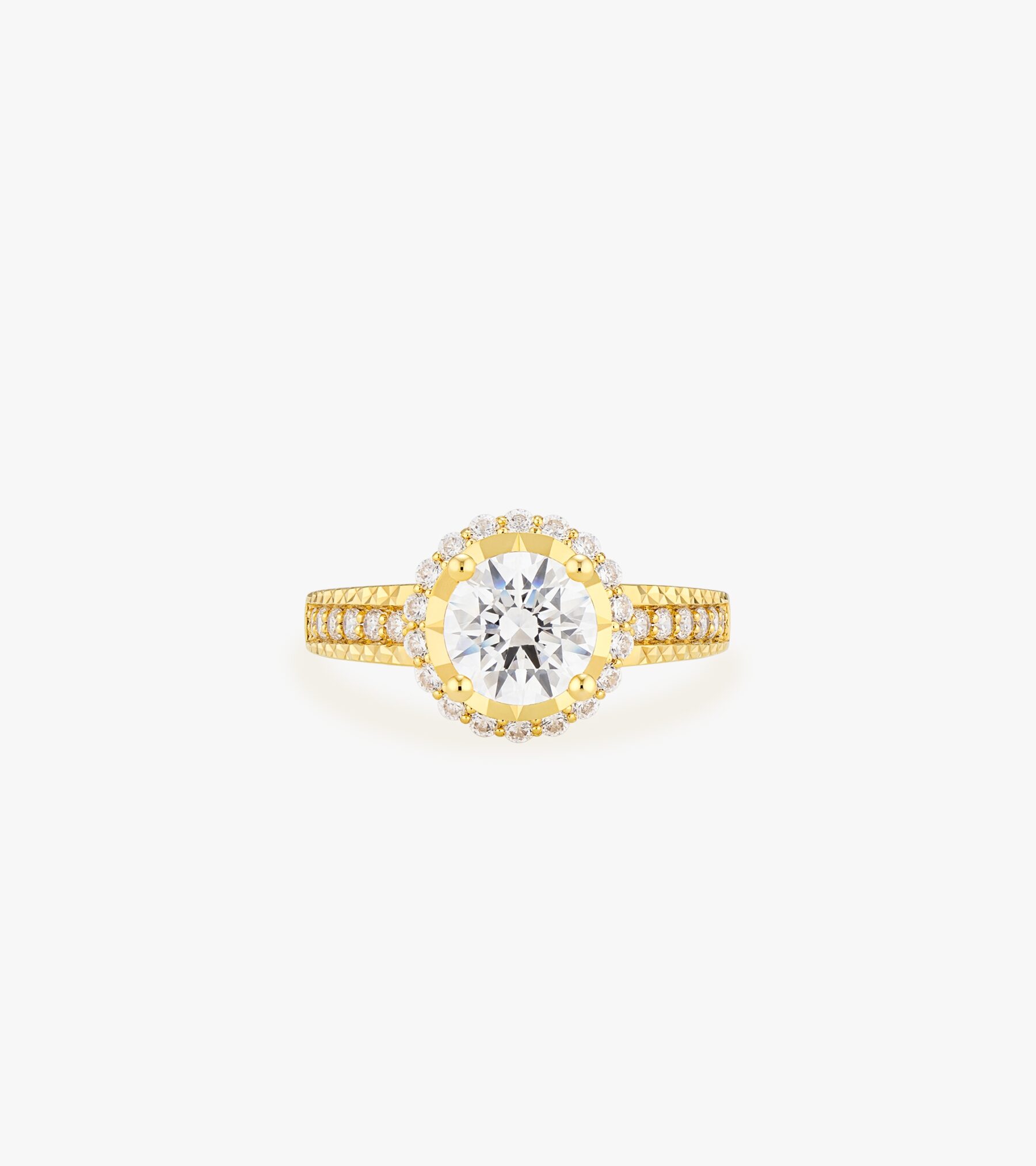 Nhẫn nữ Vàng 18K DVNUTVV0000T043