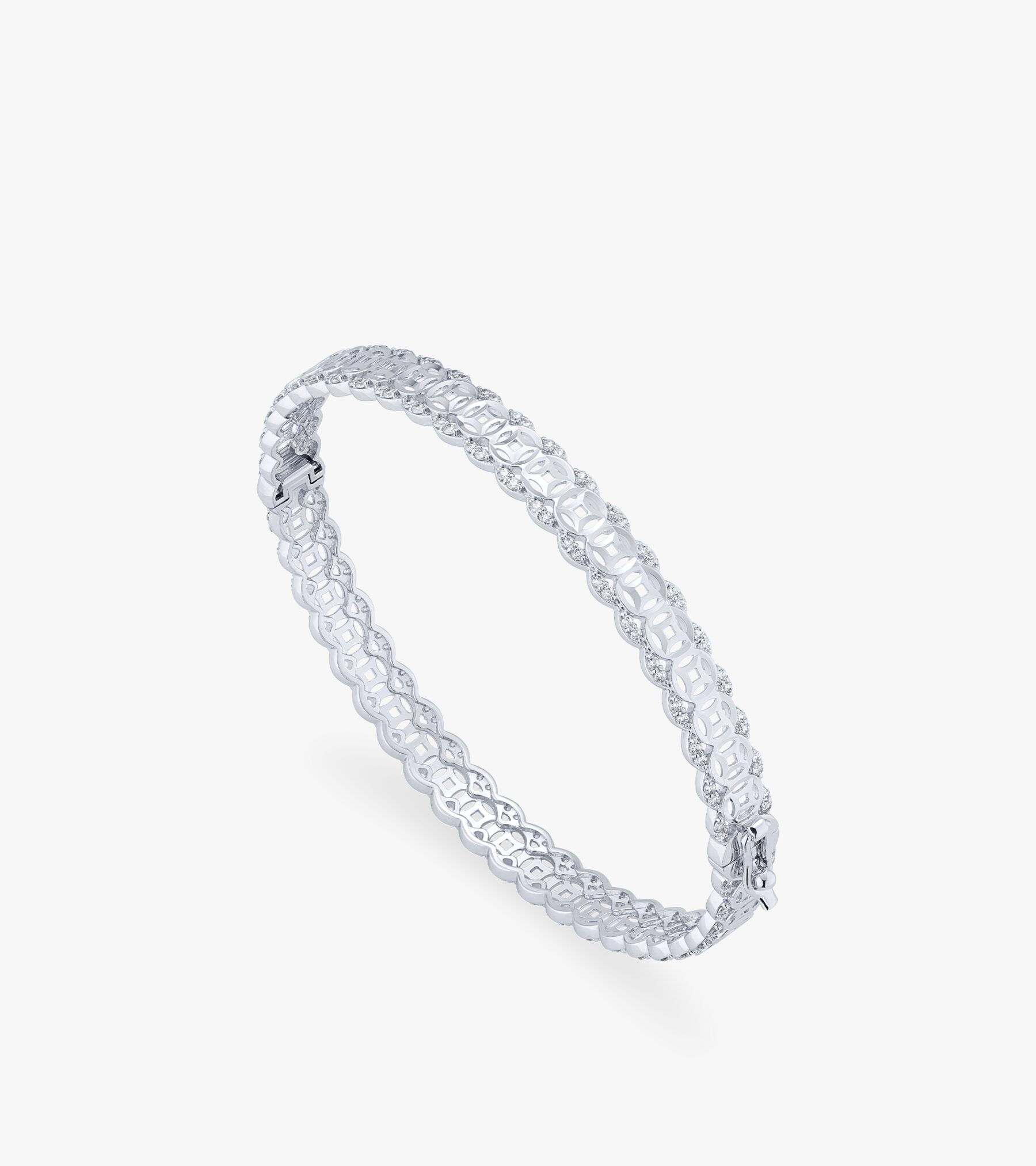 Vòng tay Vàng trắng DVVDTTT0000V266